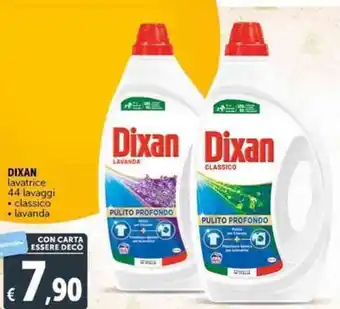 Deco Supermercati DIXAN lavatrice 44 lavaggi offerta