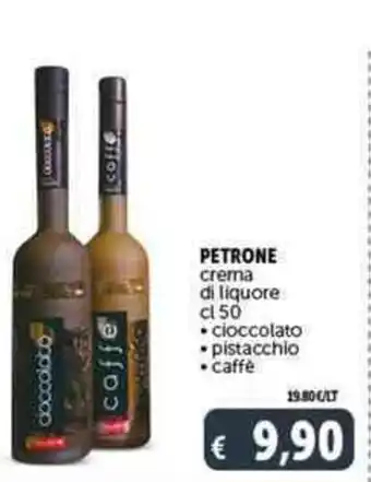 Deco Supermercati PETRONE crema di liquore cl 50 offerta