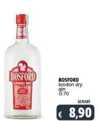 Deco Supermercati BOSFORD london dry gin čl 70 offerta
