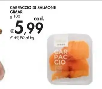Bennet CARPACCIO DI SALMONE GIMAR g 100 offerta