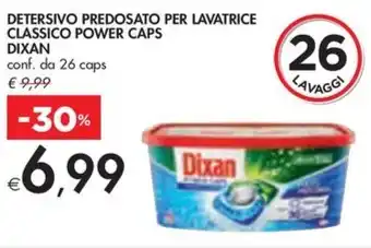 Bennet DETERSIVO PREDOSATO PER LAVATRICE CLASSICO POWER CAPS DIXAN offerta