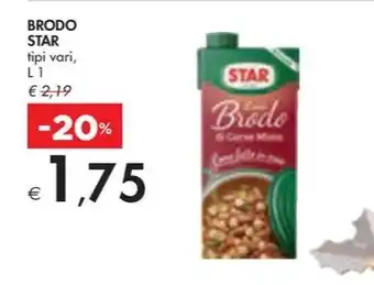 BRODO STAR tipi vari,