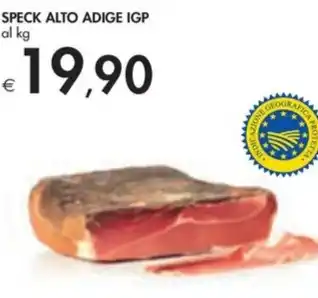 Bennet SPECK ALTO ADIGE IGP al kg offerta