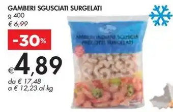 Bennet GAMBERI SGUSCIATI SURGELATI offerta