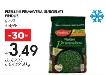 Bennet PISELLINI PRIMAVERA SURGELATI FINDUS offerta