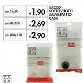 Bennet Casa Sacco Softovuoto Salvaspazio offerta