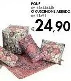 Bennet Pouf/ Cuscinone Arredo offerta