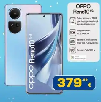 Euronics OPPO Reno10 5G offerta