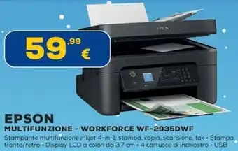 Euronics EPSON MULTIFUNZIONE - WORKFORCE WF-2935DWF offerta