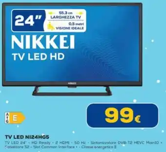 Euronics TV LED N124HG5 offerta