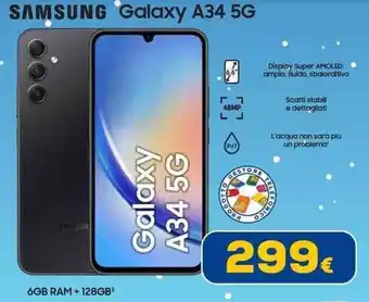 Euronics SAMSUNG Galaxy A34 5G offerta