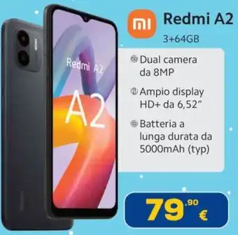 Euronics Redmi A2 offerta