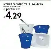 Bennet Secchi E Bacinelle Per La Lavandersa offerta