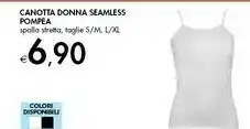 Bennet Pompea Canotta Donna Seamless offerta