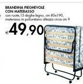 Bennet Brandina Pieghevole Con Materasso offerta