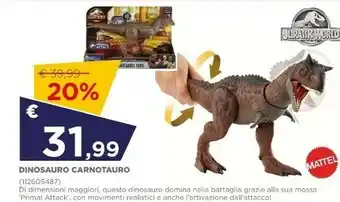 Mattel Dinosauro Carnotauro