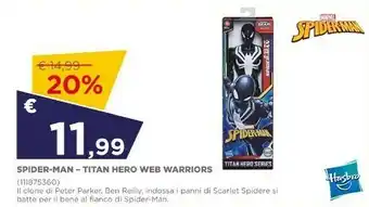 Toys Center Marvel Spider-Man - Titan Hero Web Warriors offerta