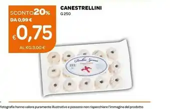 Ekom Canestrellini Dessert offerta