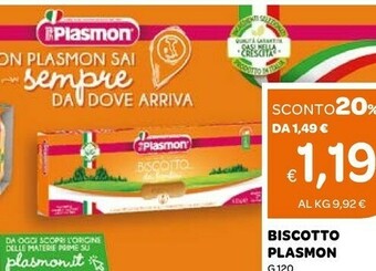Ekom Plasmon Biscotto offerta