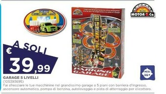 Toys Center Garage 5 Livelli offerta