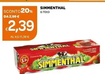 Ekom Simmenthal Carne In Scatola offerta