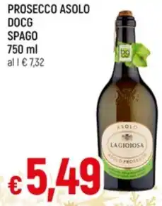 Famila Superstore PROSECCO ASOLO DOCG SPAGO 750 ml offerta