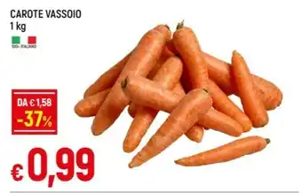 Famila Superstore CAROTE VASSOIO 1 kg offerta