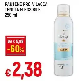 Famila Superstore PANTENE PRO-V LACCA TENUTA FLESSIBILE offerta