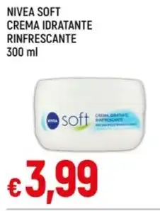 Famila Superstore NIVEA SOFT CREMA IDRATANTE RINFRESCANTE offerta
