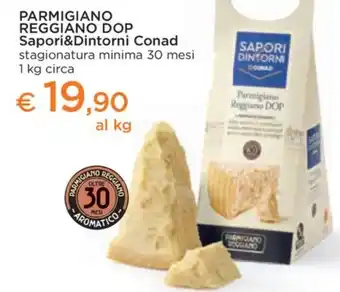 Conad City PARMIGIANO REGGIANO DOP Sapori&Dintorni Conad stagionatura minima 30 mesi 1 kg circa offerta