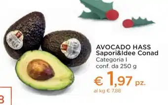 Conad City AVOCADO HASS Sapori&Idee Conad Categoria I conf. da 250 g offerta