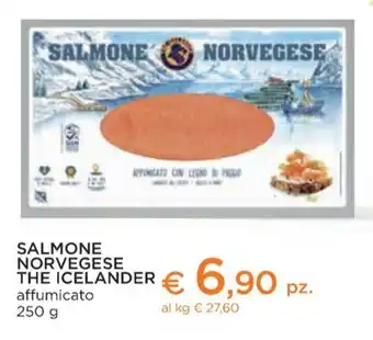 Conad City SALMONE NORVEGESE THE ICELANDER affumicato 250 g offerta