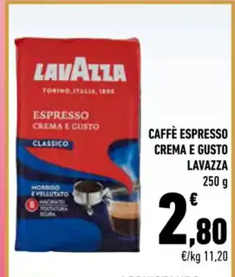 Conad City CAFFÈ ESPRESSO CREMA E GUSTO LAVAZZA offerta