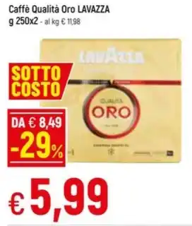 Famila Superstore Caffè Qualità Oro LAVAZZA g 250x2 offerta