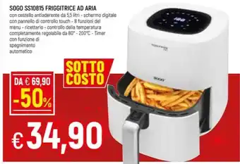 Famila Superstore SOGO SS10815 FRIGGITRICE AD ARIA offerta