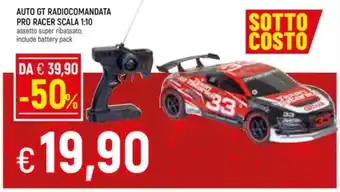 Famila Superstore AUTO GT RADIOCOMANDATA PRO RACER SCALA 1:10 offerta