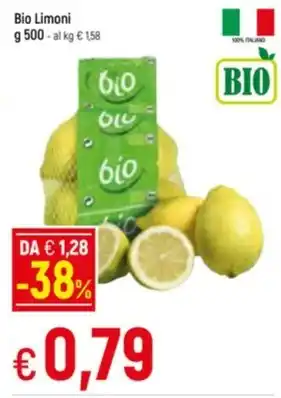 Famila Superstore Bio Limoni offerta