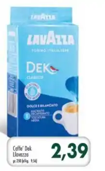 Galassia Caffe' Dek Lavazza offerta