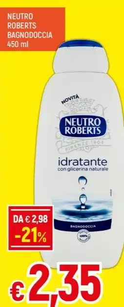 Galassia NEUTRO ROBERTS BAGNODOCCIA 450 ml offerta