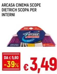 Galassia ARCASA CINEMA SCOPE DIETRICH SCOPA PER INTERNI offerta