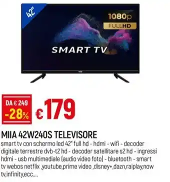 MIIA 42W240S TELEVISORE