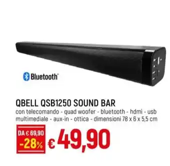 Galassia QBELL QSB1250 SOUND BAR offerta