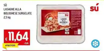 Galassia SÙ LASAGNE ALLA BOLOGNESE SURGELATE offerta