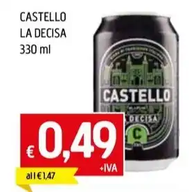 Galassia CASTELLO LA DECISA offerta