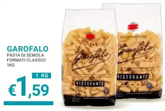 Eté GAROFALO PASTA DI SEMOLA FORMATI CLASSICI 1KG offerta