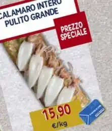 Sapore di Mare CALAMARO INTERO PULITO GRANDE offerta