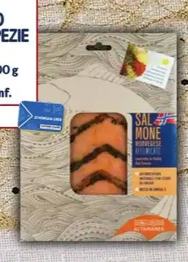 Sapore di Mare SALMONE AFFUMICATO AL MIX DI SPEZIE e Scorza Di Limone offerta