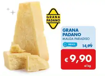 MD Discount GRANA PADANO MALGA PARADISO offerta
