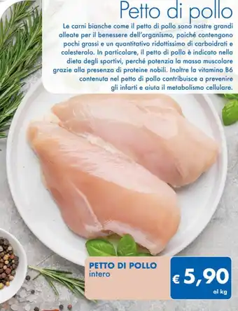 MD Discount PETTO DI POLLO intero offerta