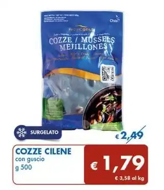 MD Discount COZZE CILENE con guscio offerta